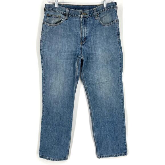 Carhartt Relaxed Fit Jeans Blue Men’s Size 36x30 - Picture 11 of 11